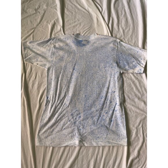 Vintage Fruit Of The Loom Best Tee M Sunflower Glitter Design 50/50 Cotton Polye - Picture 7 of 9